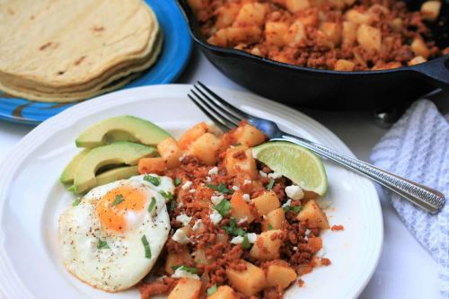 Papas con Chorizo (Mexican Chorizo and Potatoes)