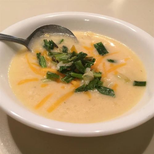 Creamy Cheddar Cheese Soup