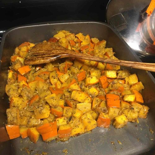 Roasted Herbed Pumpkin