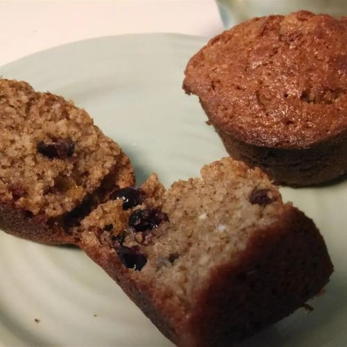 Nutty Raspberry Chocolate Muffins