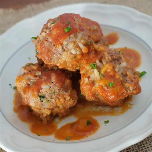 Porcupine Meatballs