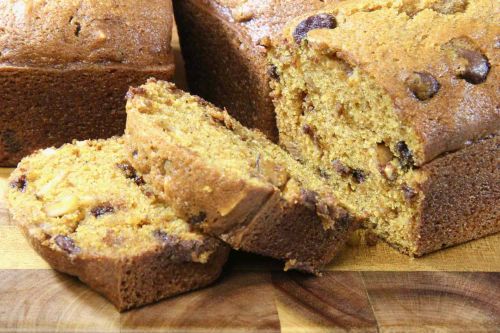 Chocolate Almond Pumpkin Bread