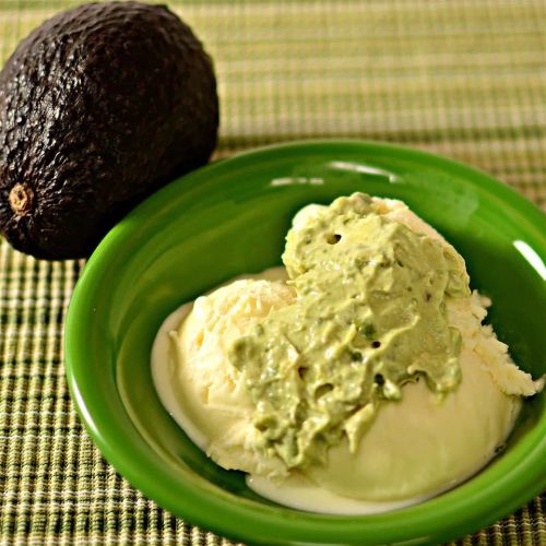 Avocado Ice Cream Sauce