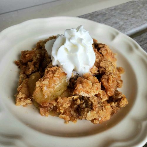 Grandma's Old-Fashioned Apple Crisp