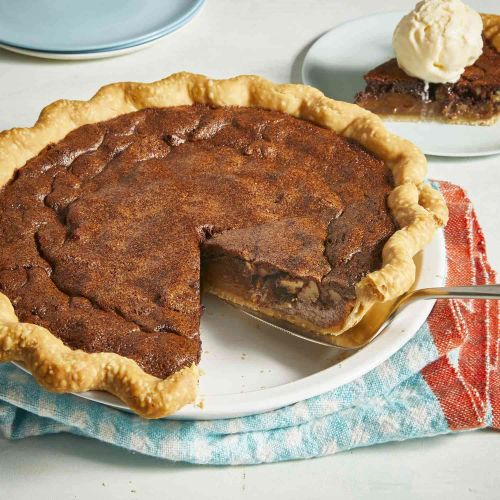 Pecan And Chocolate Espresso Pie