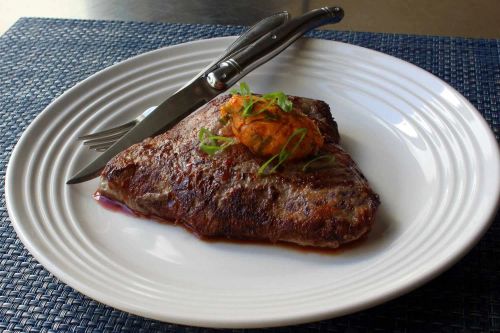 Velvet Steak with Korean Chili Butter