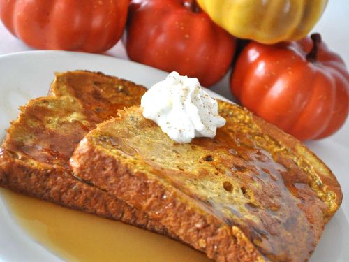 Pumpkin Pie French Toast