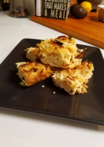 Sweet Noodle Kugel with Raisins