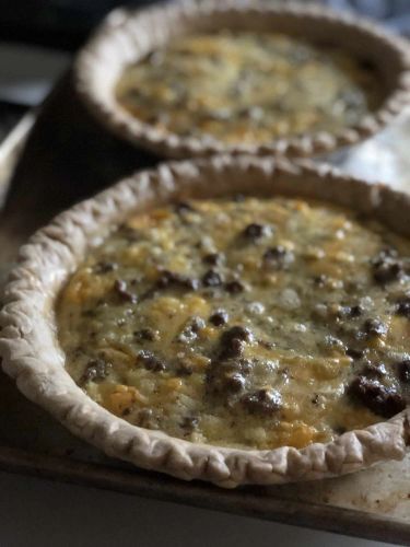 Easy Cheeseburger Quiche