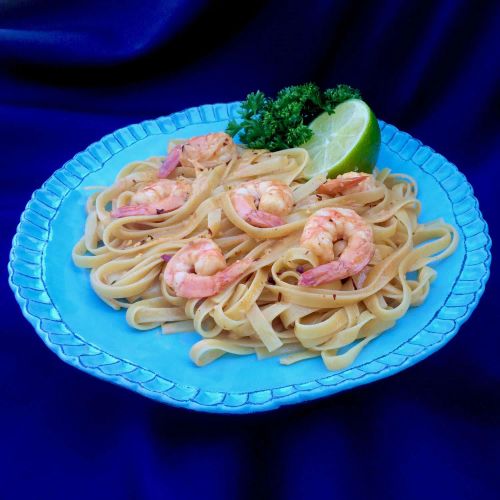 Creamy Bang Bang Shrimp Pasta