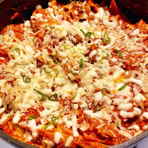 Quick and Easy Skillet Lasagna