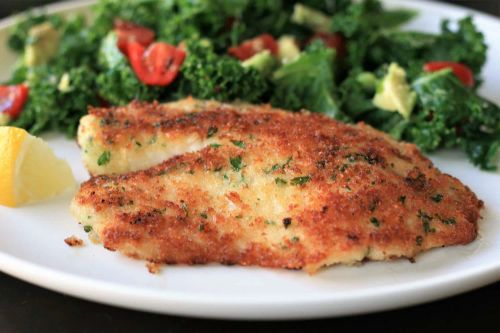 Crispy Breaded Tilapia