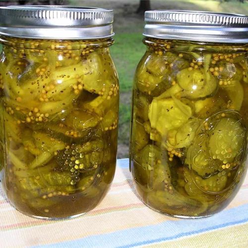 Refrigerator Bread and Butter Pickles