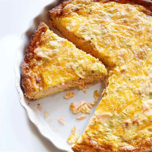 Salmon Quiche