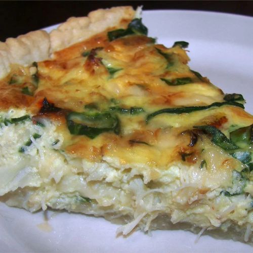 Crab and Swiss Quiche