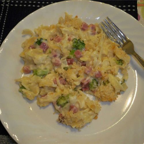 Ham and Noodle Casserole