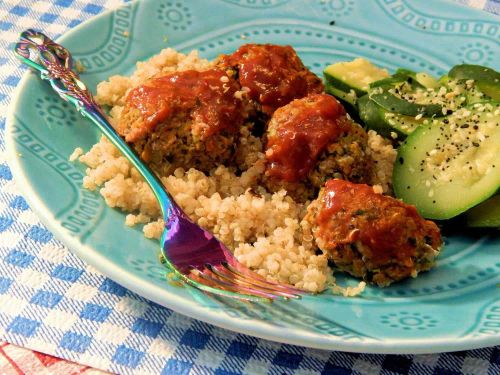 Quinoa and Ground Turkey Meatballs