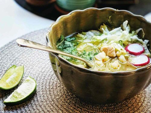 Instant Pot Chicken Posole Verde