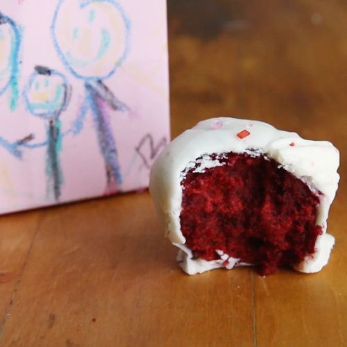 Valentine's Day Red Velvet Truffles