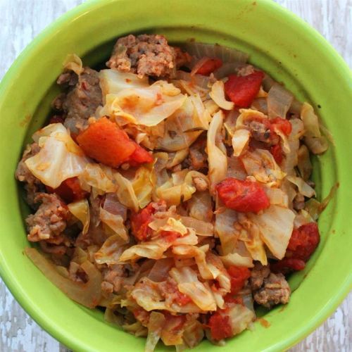 Ground Beef and Cabbage