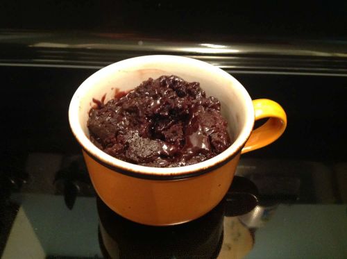 Quick Brownie in a Mug