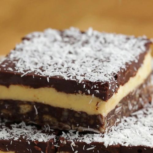 Coconut Nanaimo Bars