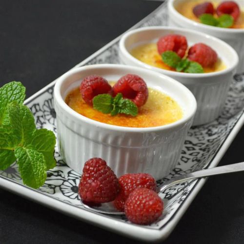 Eggnog Creme Brulee