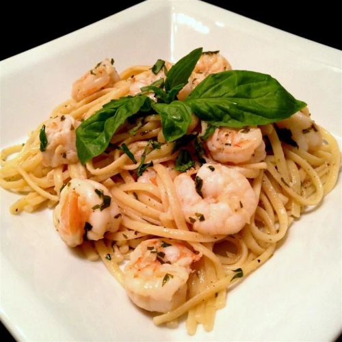 Shrimp Lemon Pepper Linguini