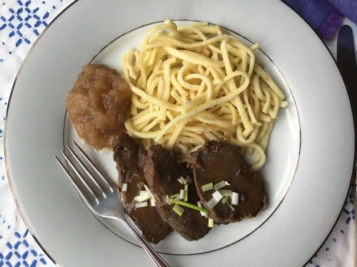 Venison Tenderloin in the Slow Cooker