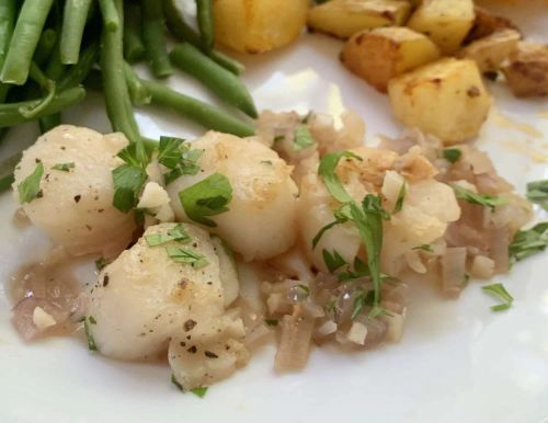 Easy Seared Scallops