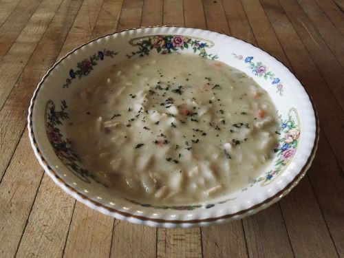 Greek Lemon and Chicken Soup (Avgolemono)