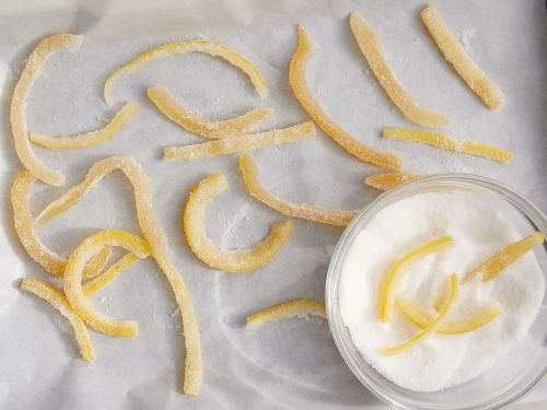 Candied Lemon Peel