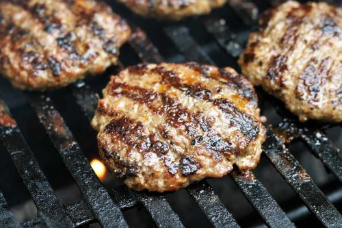 Grilled Sausage Patties