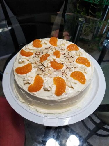 Orange Crunch Cake