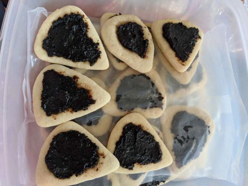 Purim Hamantaschen with Prune Filling