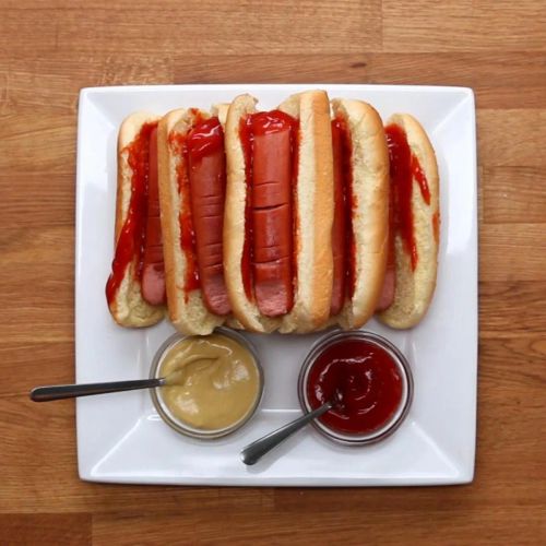 Halloween Finger Hot Dogs