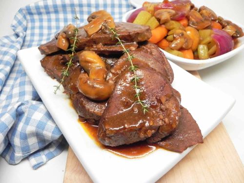 Apple Cider Pepper Pot Roast (Pressure Cooker Recipe)