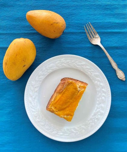 Mango Upside-Down Cake