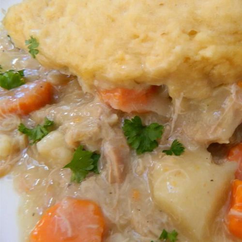 Mom's Chicken and Dumplings (Slow Cooker Version)