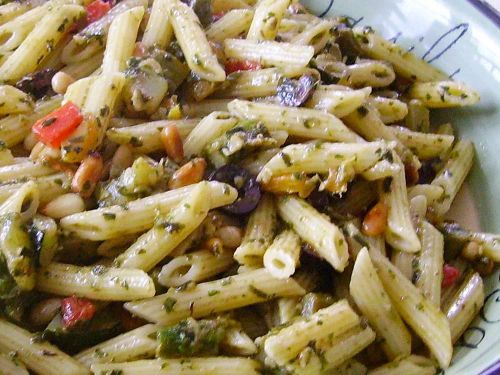 Pesto Penne Primavera