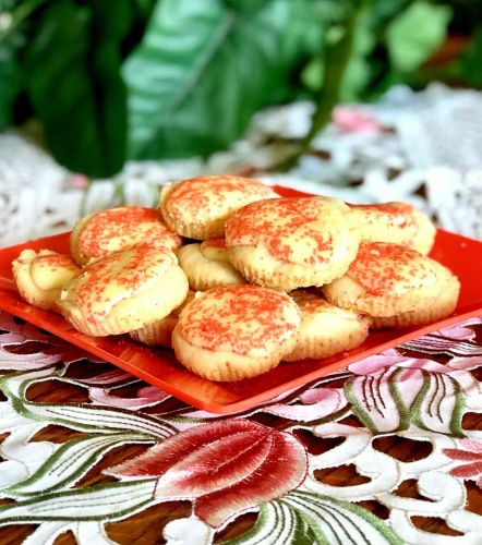 Sugar Cookie Cups with Cream Cheese Filling