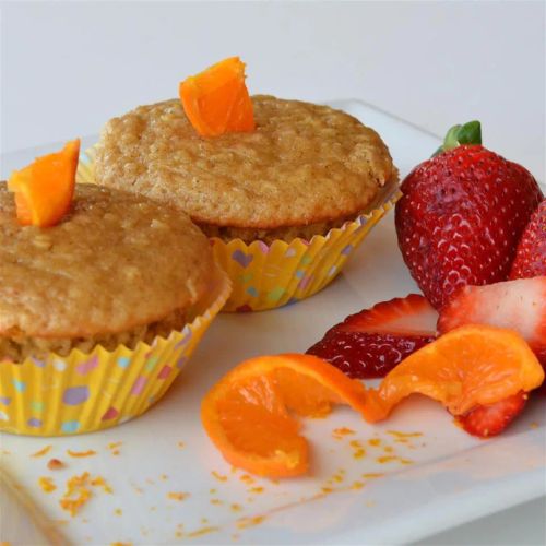 Orange Oatmeal Muffins