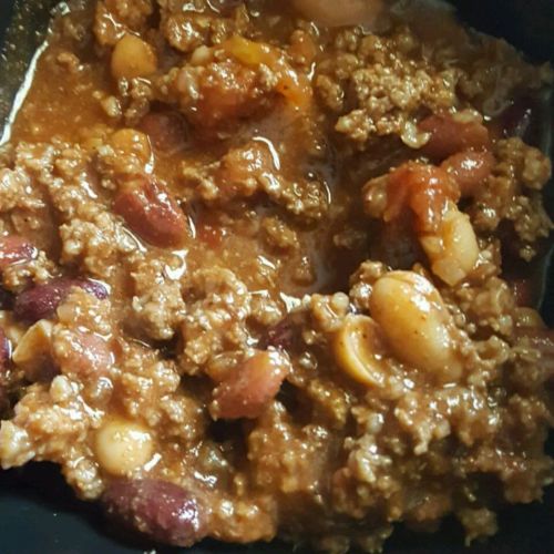 Jen's Hearty Three Meat Chili