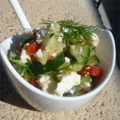 Greek Cucumber Salad