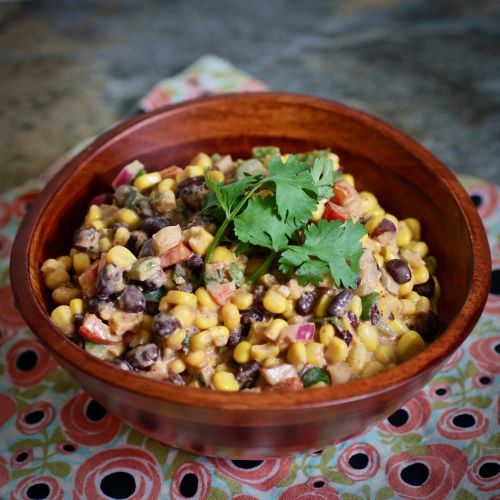 Corn Salsa with Black Beans