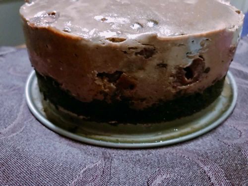 Instant Pot Chocolate Cherry Cheesecake