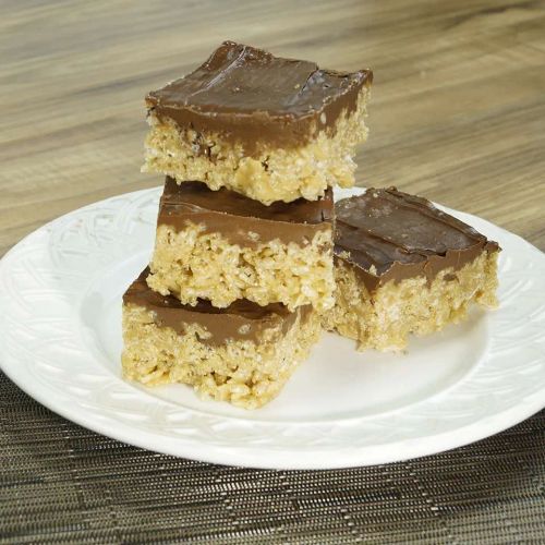 Chocolate SunButter® Scotcheroos