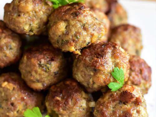 Margaret's Keftedes (Greek Meatballs)