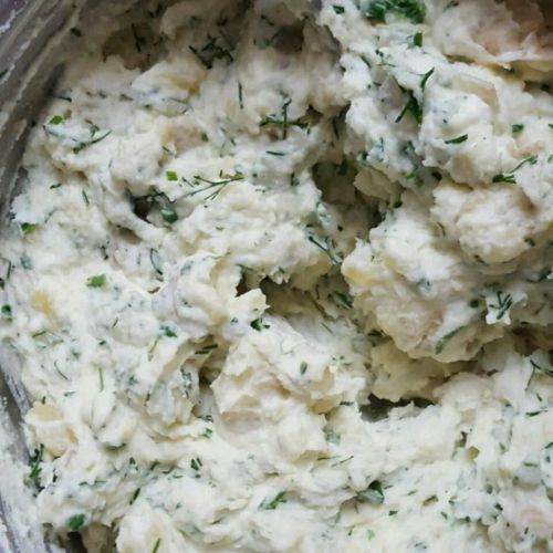 Creamy Yukon Mashed Potatoes