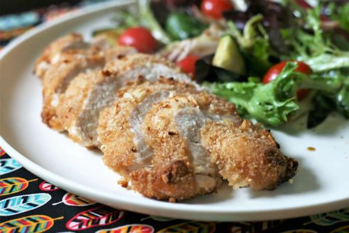 French Onion-Breaded Baked Chicken